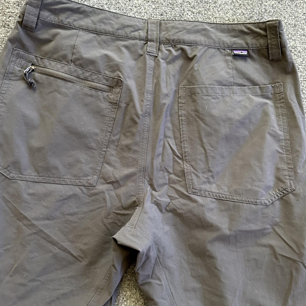 Patagonia Quandary Shorts Mens 32 Gray Hiking Stretch Lightweight 10" - Picture 14 of 15